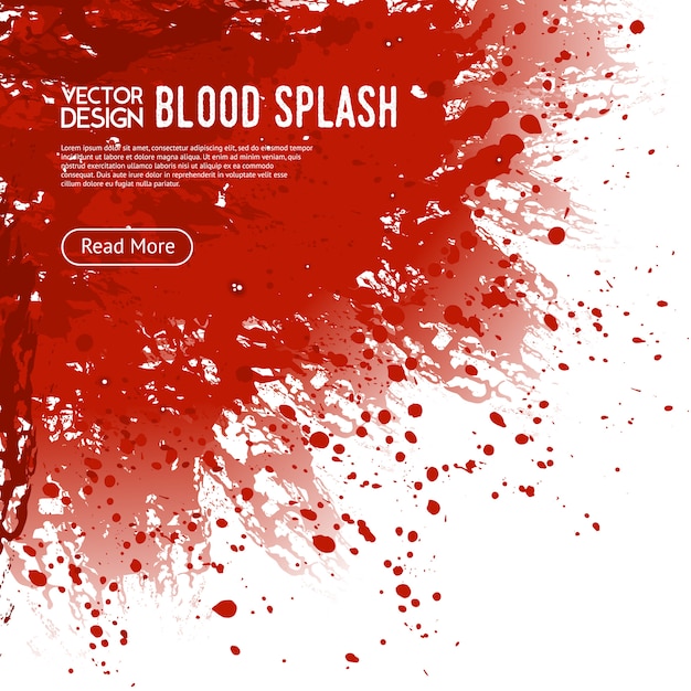  Blood Splash Background Webpage Design Poster