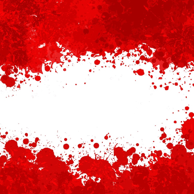 ฟรี Vector blood splatter background for halloween