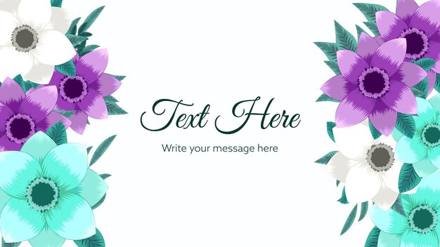 ズームの熱帯の花背景 無料のベクター ズームの熱帯の花背景 無料のベクター