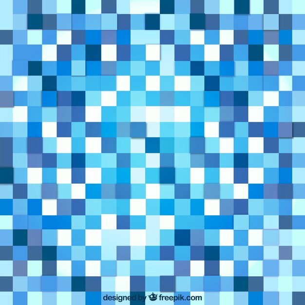 正方形の青い抽象的な背景