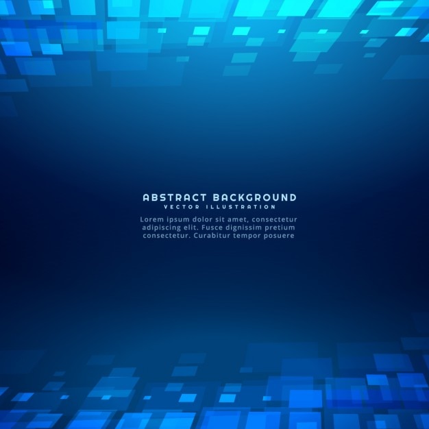 Vettore gratuito blue abstract background