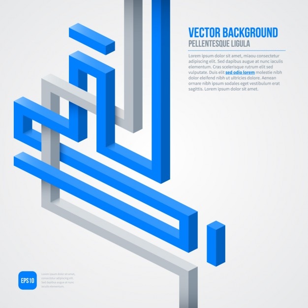 Free vector blue abstract background