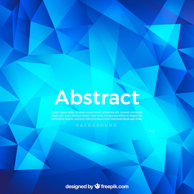 Free vector blue abstract background