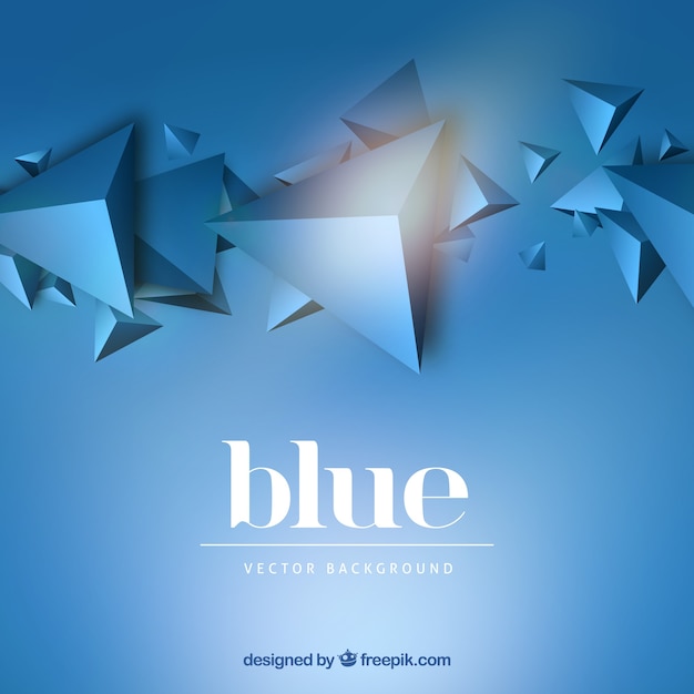 Free vector blue abstract background