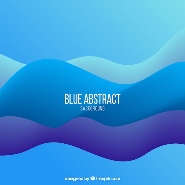 Free vector blue abstract background