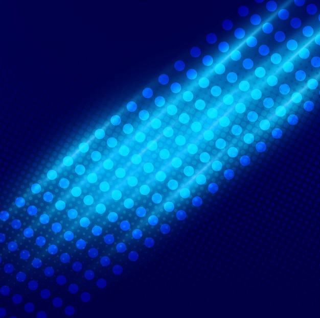 Blue abstract halftone background