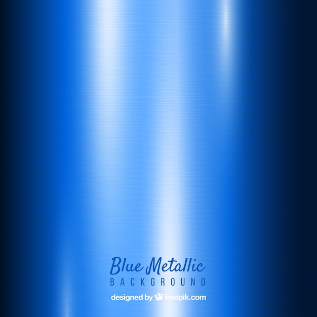 Blue abstract metallic background