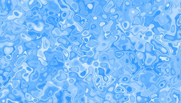 Blue abstract shapes background