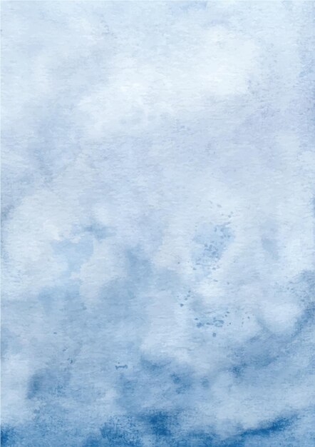 Синий абстрактный фон текстуры с акварелью