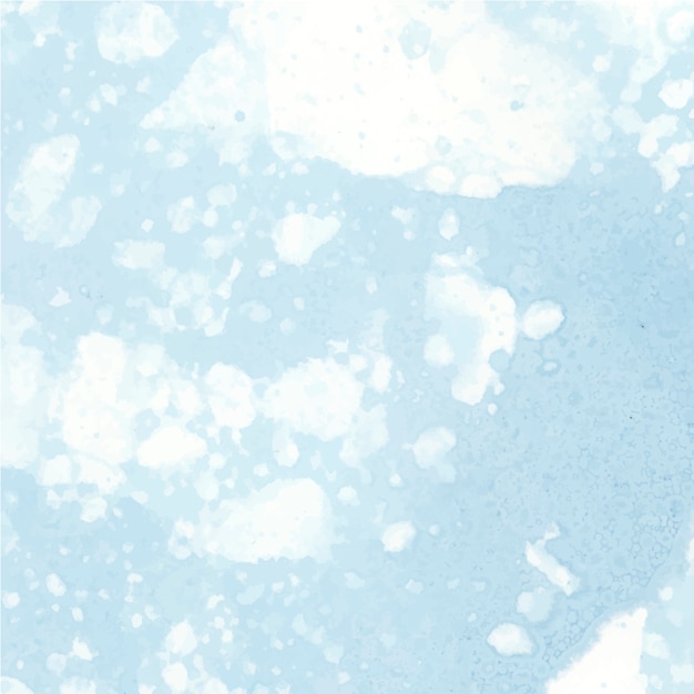 無料ベクター ブルー抽象的な水彩画の背景のベクトル