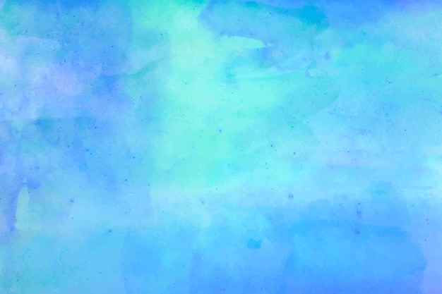 無料ベクター 青い抽象的な水彩画の背景