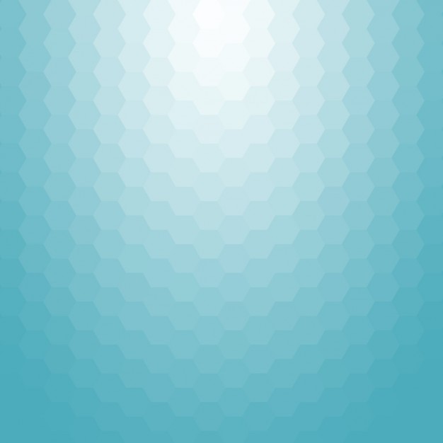 Free vector blue background made of hexagons