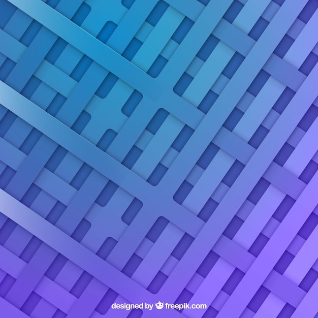 Blue background with abstract forms