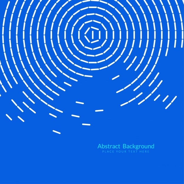 Free Vector blue background with circles