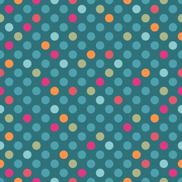 Free vector blue background with dots