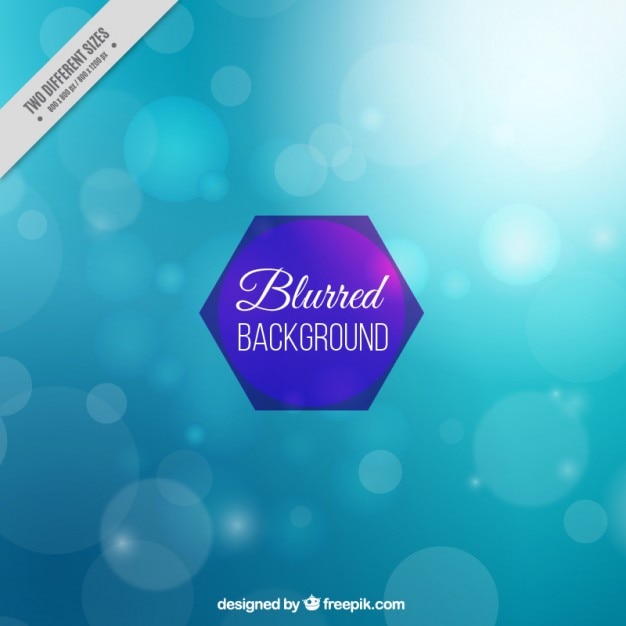 Free vector blue background with light effects