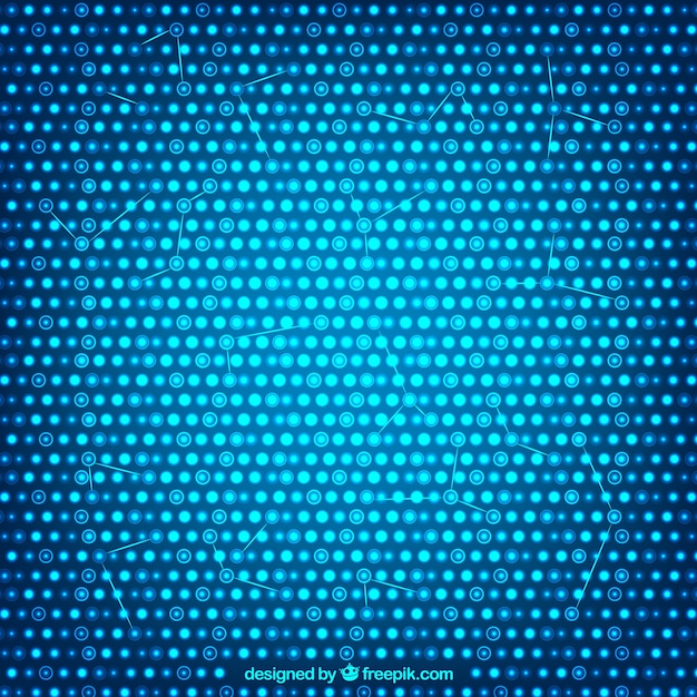 Blue background with spots