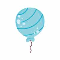 Free vector blue ballon design