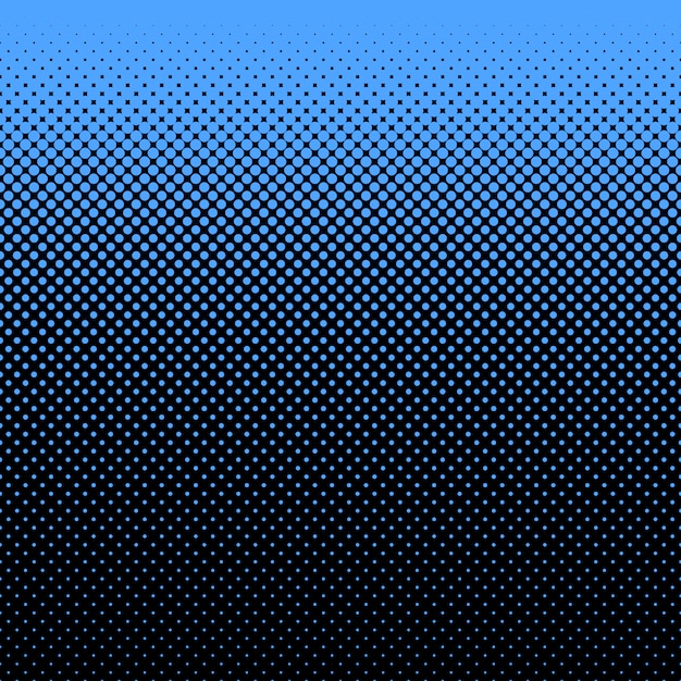 Free vector blue and black dots background