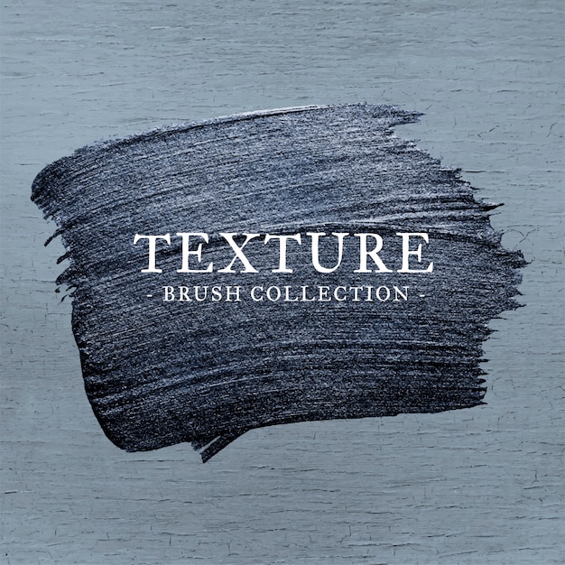 Free vector blue brush stroke texture