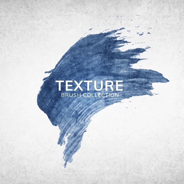 Blue brush stroke texture