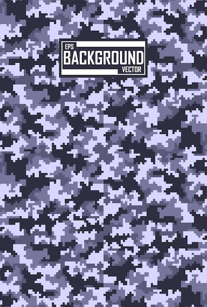 Free vector blue camouflage background