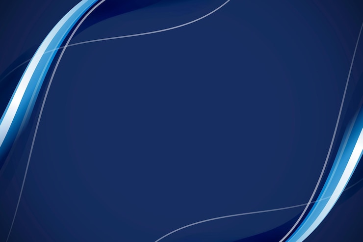 Free Vector blue curve abstract background