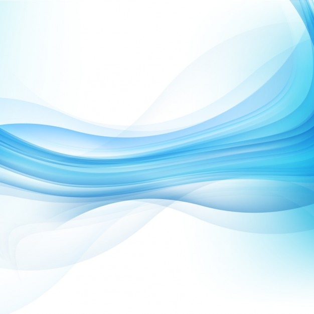 Blue curvy abstract background