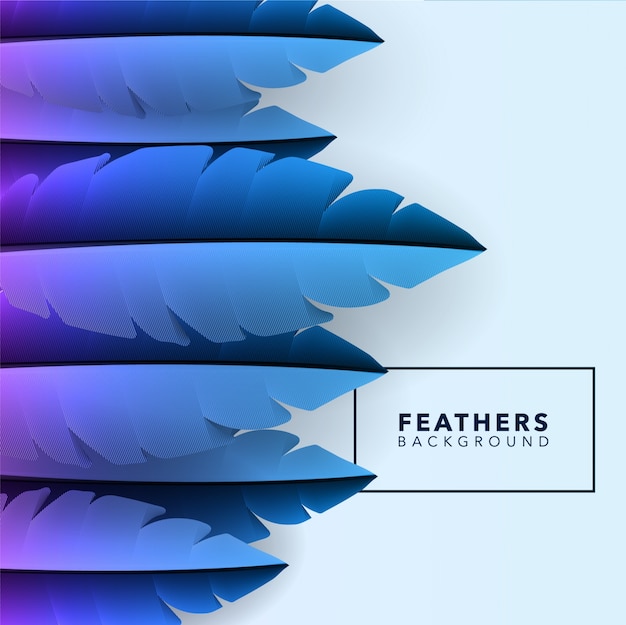 Plumas azules Vectors & Illustrations for Free Download