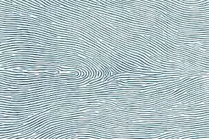 Free vector blue fingerprint layered line pattern