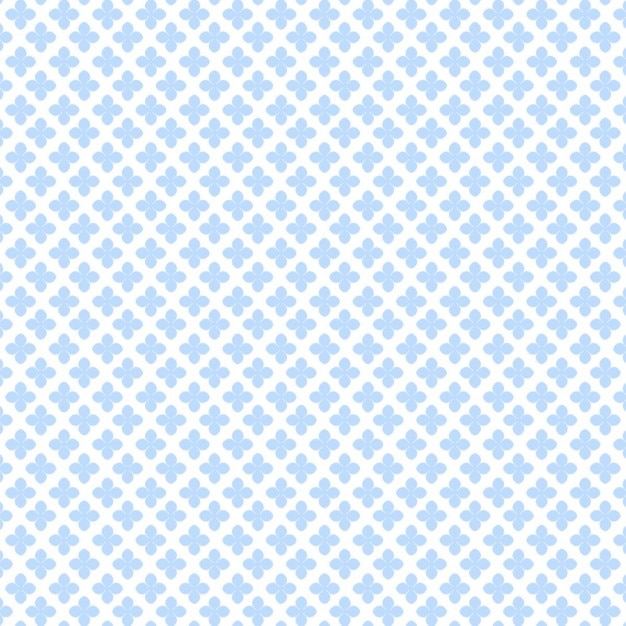 Free vector blue floral pattern