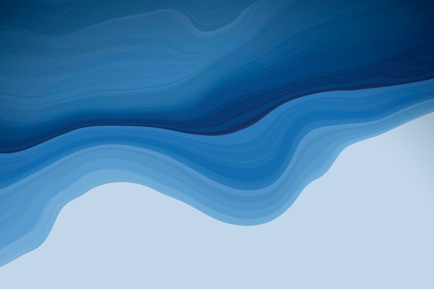 Free vector blue fluid patterned background