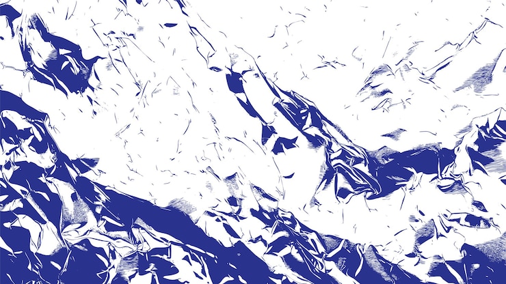 Free Vector blue foil wrapping paper grunge effect