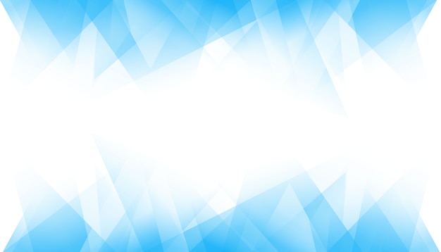 Blue geometric background