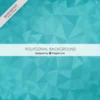 Free vector blue geometric background