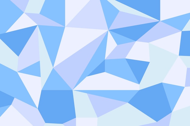 Free vector blue geometric background