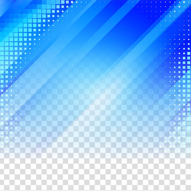 Free vector blue geometric transparent background