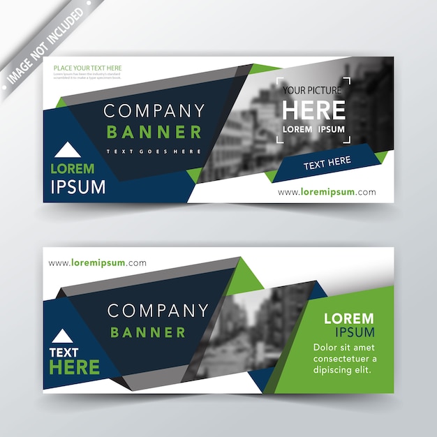 blue and green header set
