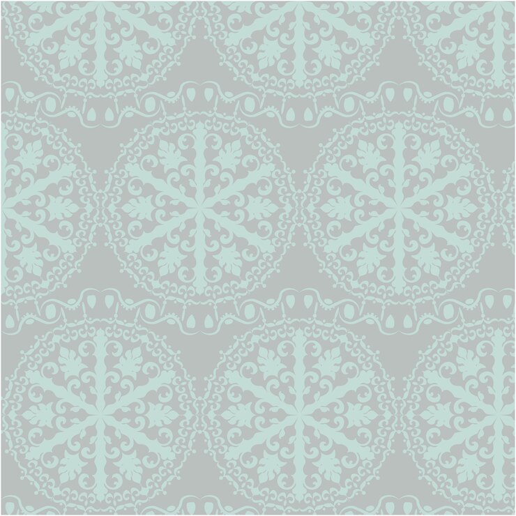 Free Vector blue and grey ornamental pattern background