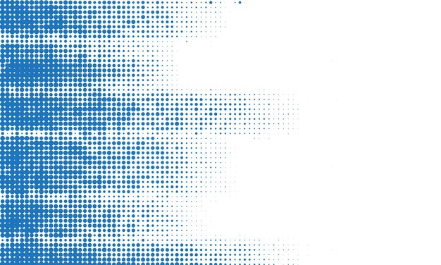 blue halftone background