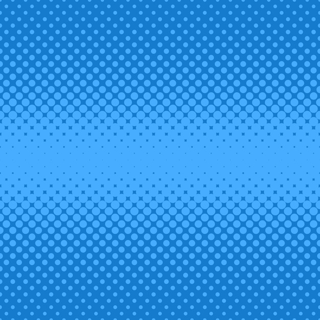 Blue halftoned dots background