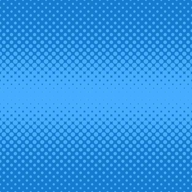 Blue halftoned dots background