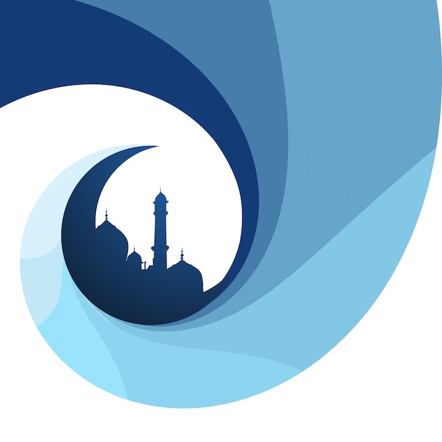 Бесплатное векторное изображение Креативный дизайн исламского фестиваля