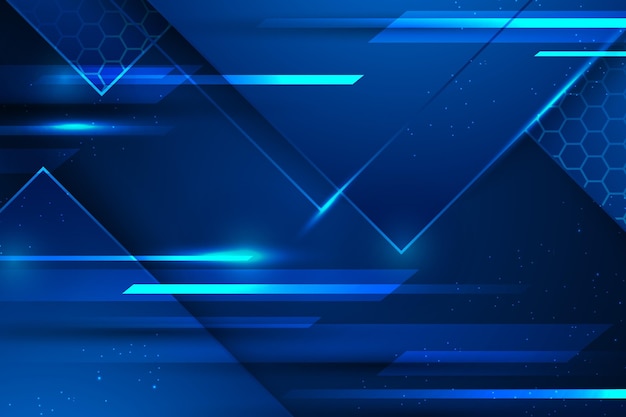 Blue light speed digital background