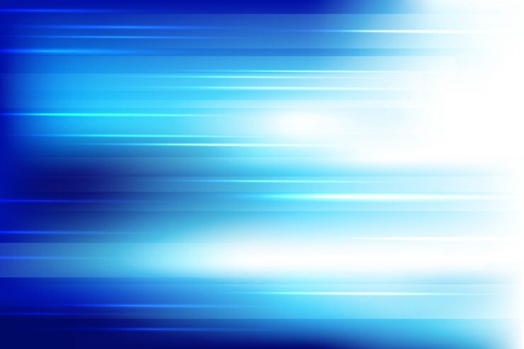 無料Vector 光沢のあるラインの背景を持つ青い光