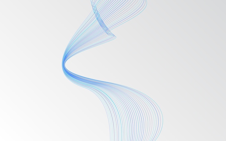 Free Vector blue lines background