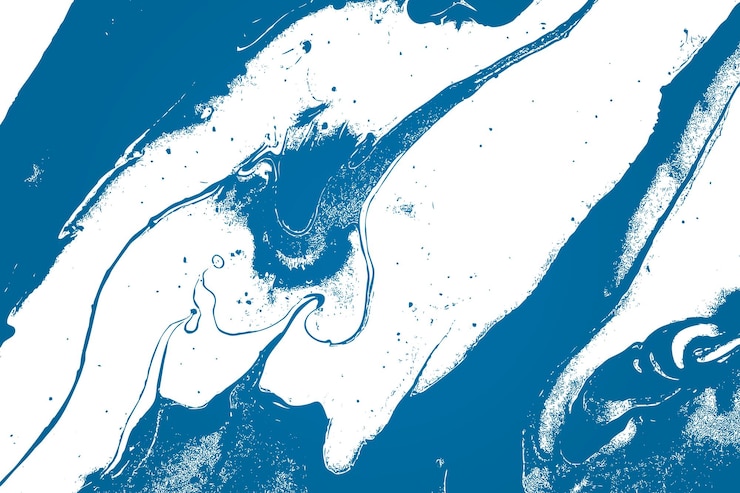 Free Vector blue liquid background