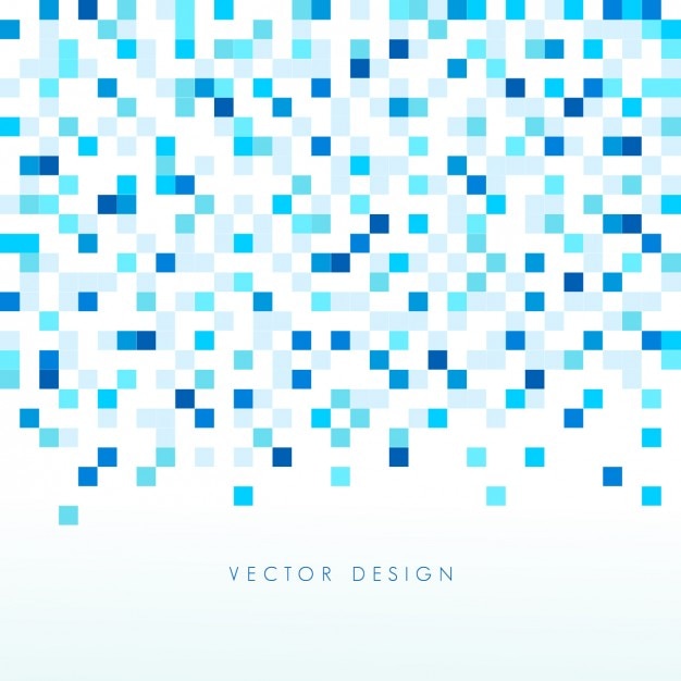 Free Vector blue little squares background