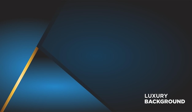 Free vector blue luxury background gradient design