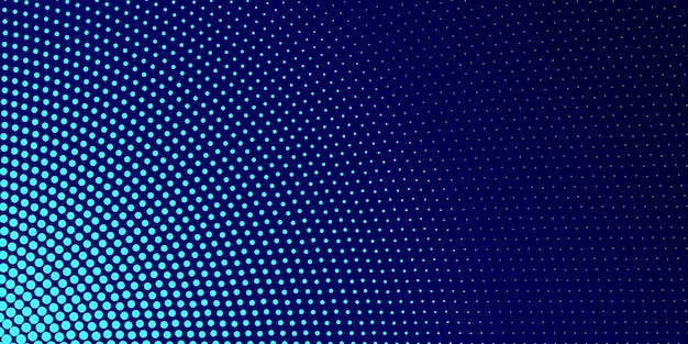 Blue modern halftone background